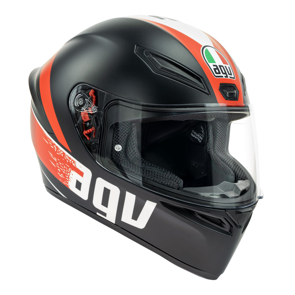 AGV K1 Grip Matt Black/Red – Highside Shop