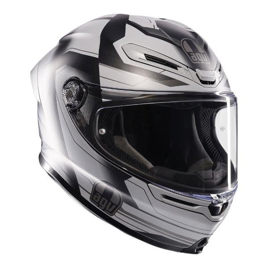 AGV K6 S Ultrasonic Matt Black/Grey