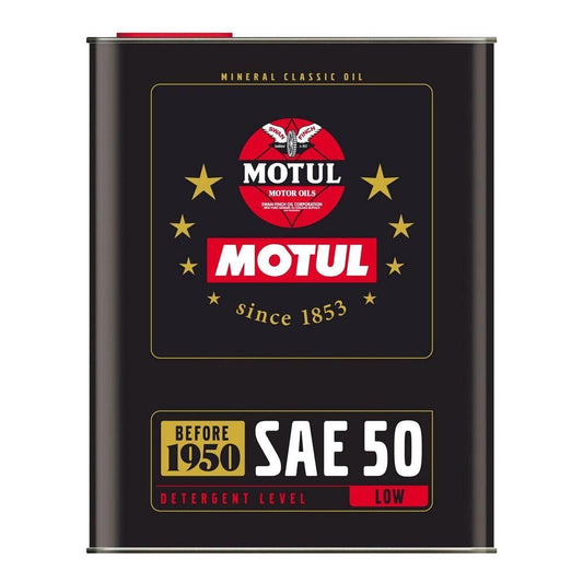 Motul Classic  Sae50   4 Stroke Oil - 2 Litre