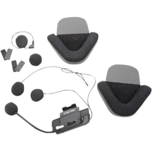 Cardo G4/G9/G9X Audio & Microphone Half Helmet Kit