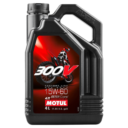 Motul 300V Factory Line Offroad 15W60 - 4 Litre