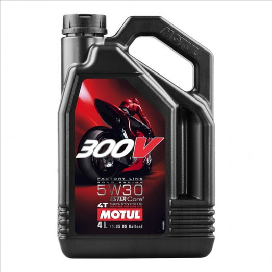 Motul 300V Factory Line Road Racing 5W30 - 4 Litre