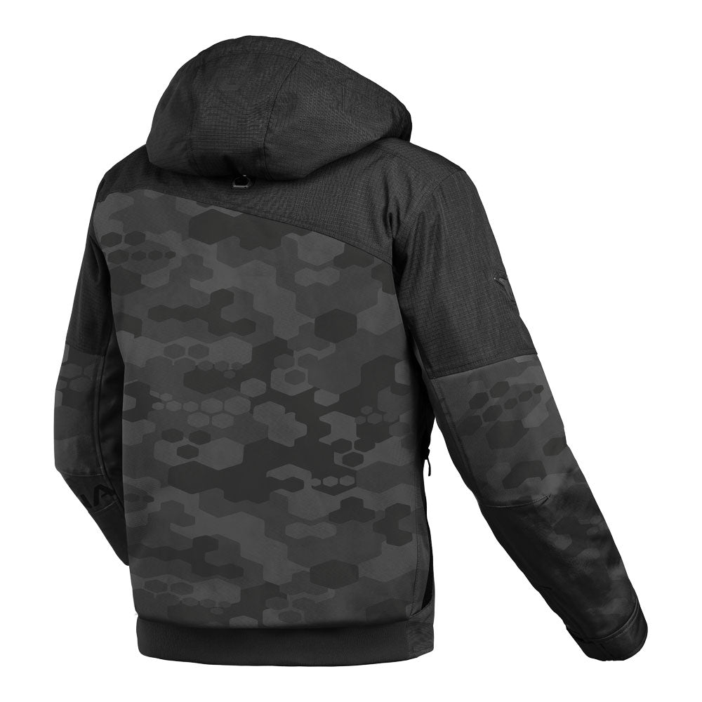 Macna Racoon Jacket Black/Grey Camo