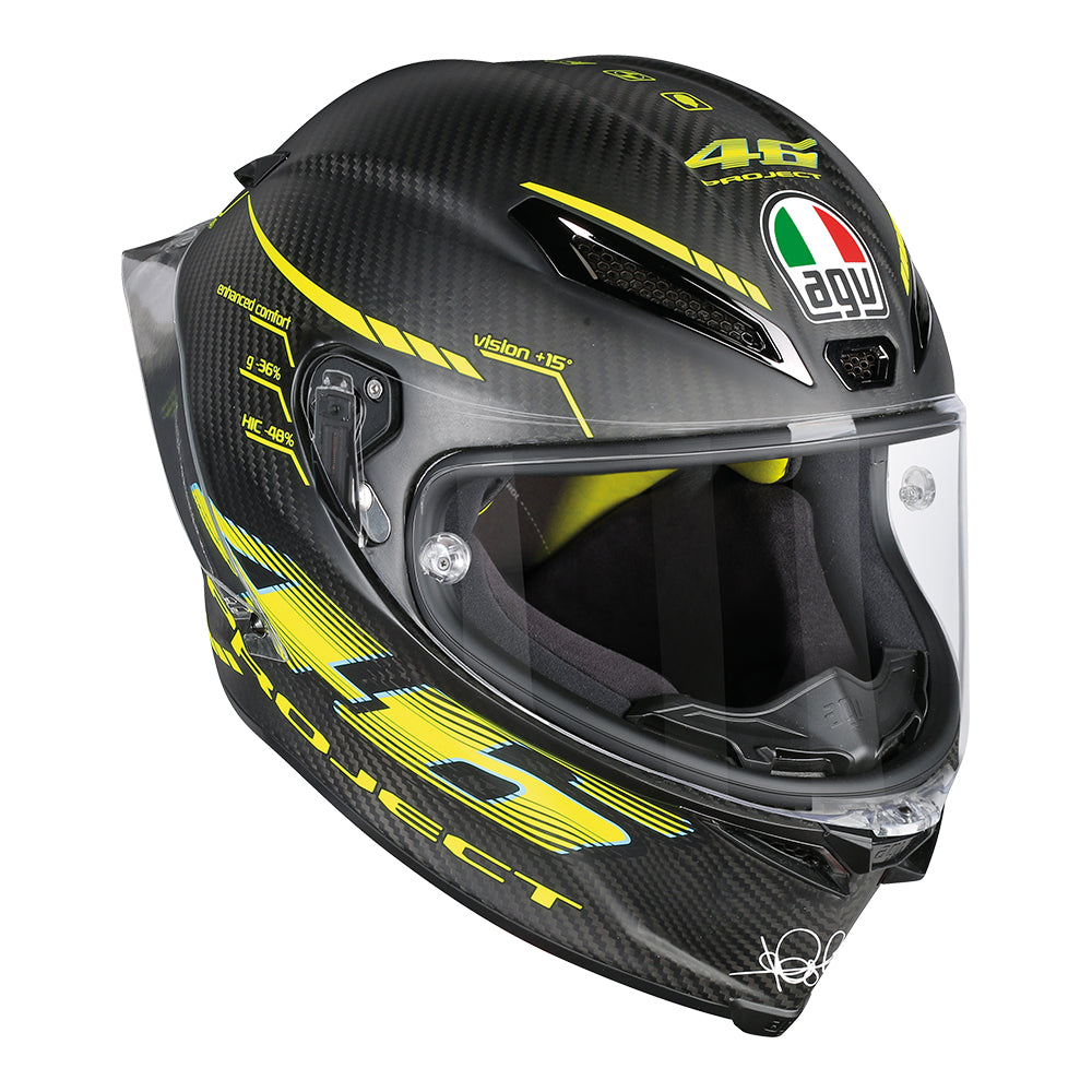 AGV Pista Gp R - Project 46 2.0 Matt Carbon