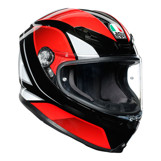 AGV K6  Hyphen Black/Red/White