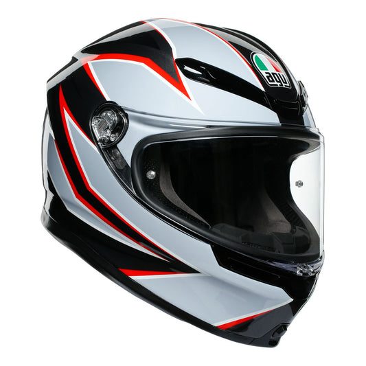 AGV K6  Flash Matt/Grey/Red