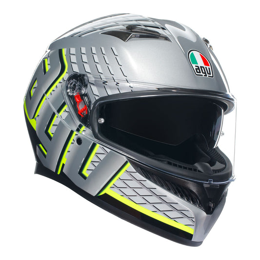 AGV K3 Fortify Grey Black Yellow