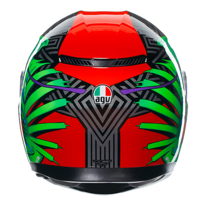 AGV K3 Kameleon Black Red Green