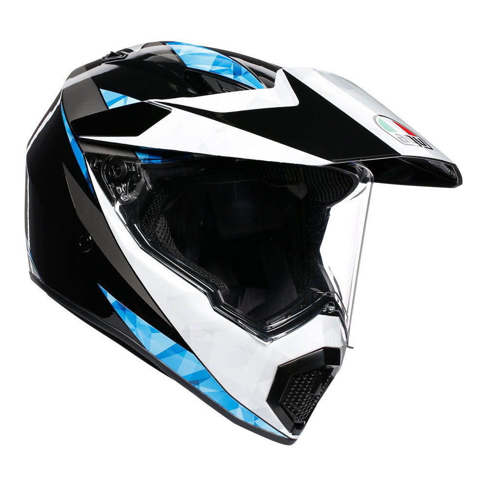 AGV Ax9  North Black/White/Cyan