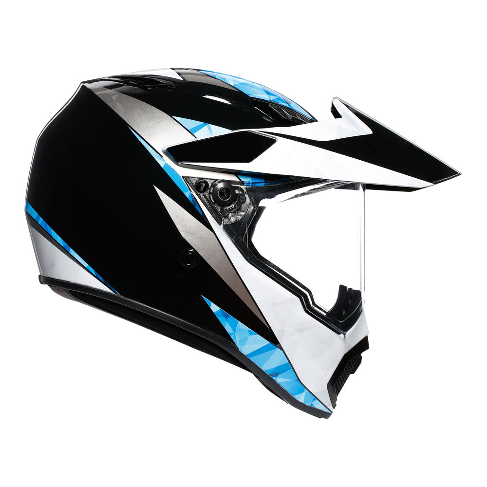 AGV Ax9  North Black/White/Cyan