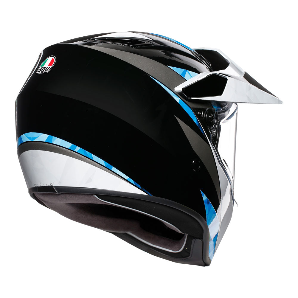 AGV Ax9  North Black/White/Cyan