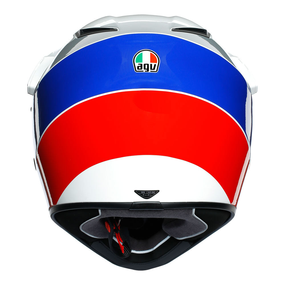 AGV Ax9  Atlante White/Blue/Red