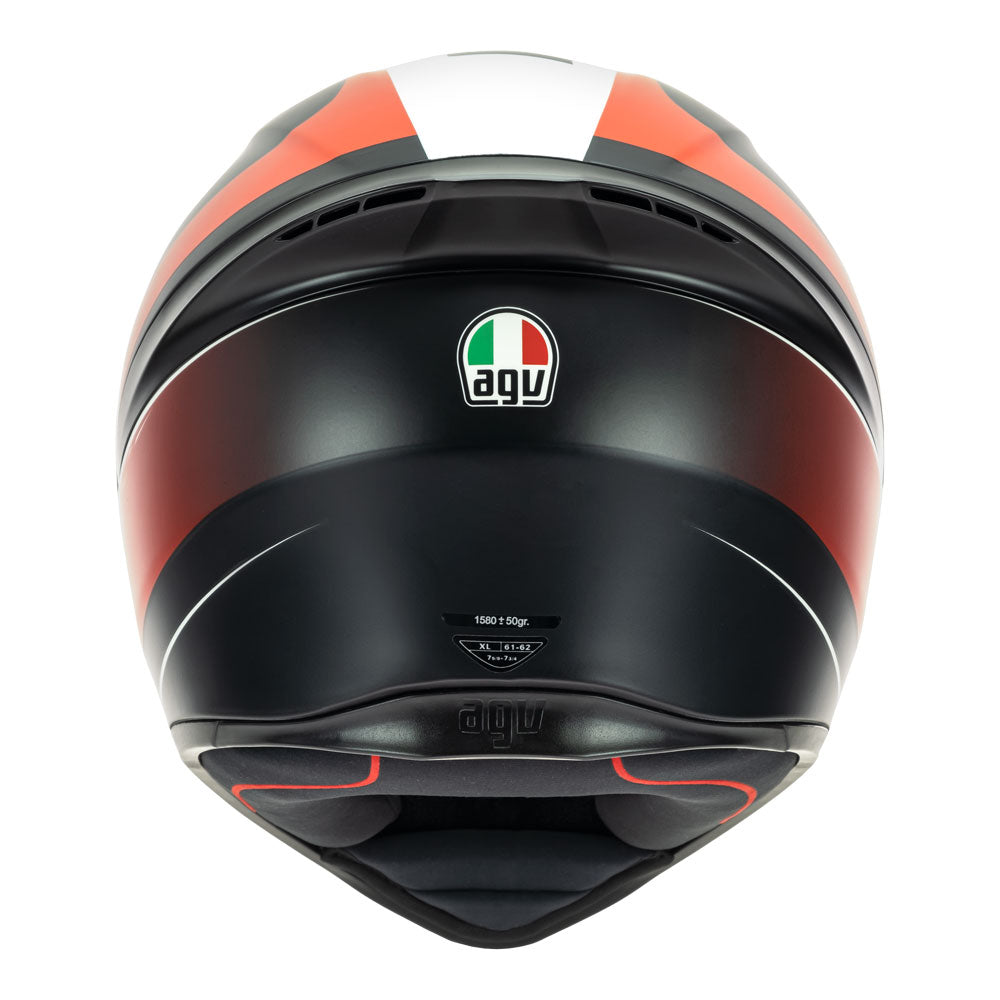 AGV K1  Grip Matt Black/Red