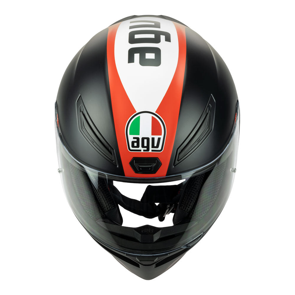 AGV K1  Grip Matt Black/Red