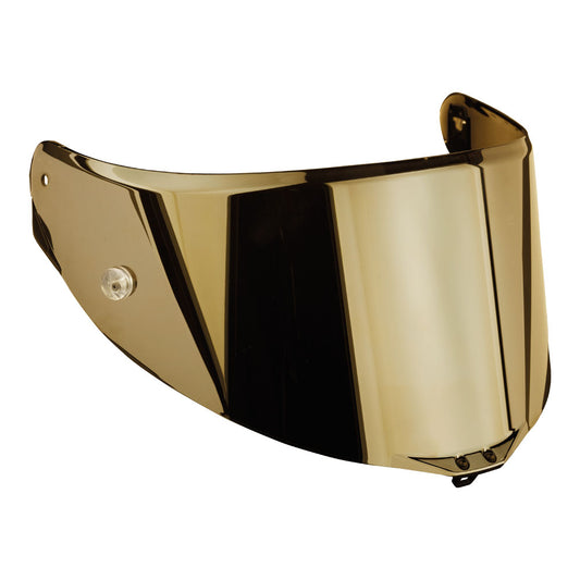 AGV Visor Scratch Resistant Gt3-1 Iridium Gold Size Xxs-L