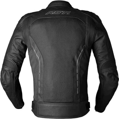 RST S-1 Vented Leather/Mesh Jacket - Black