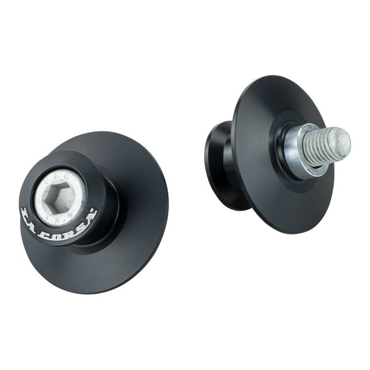 Rear Stand Pick Up Knobs - Curved - Black - 10Mm