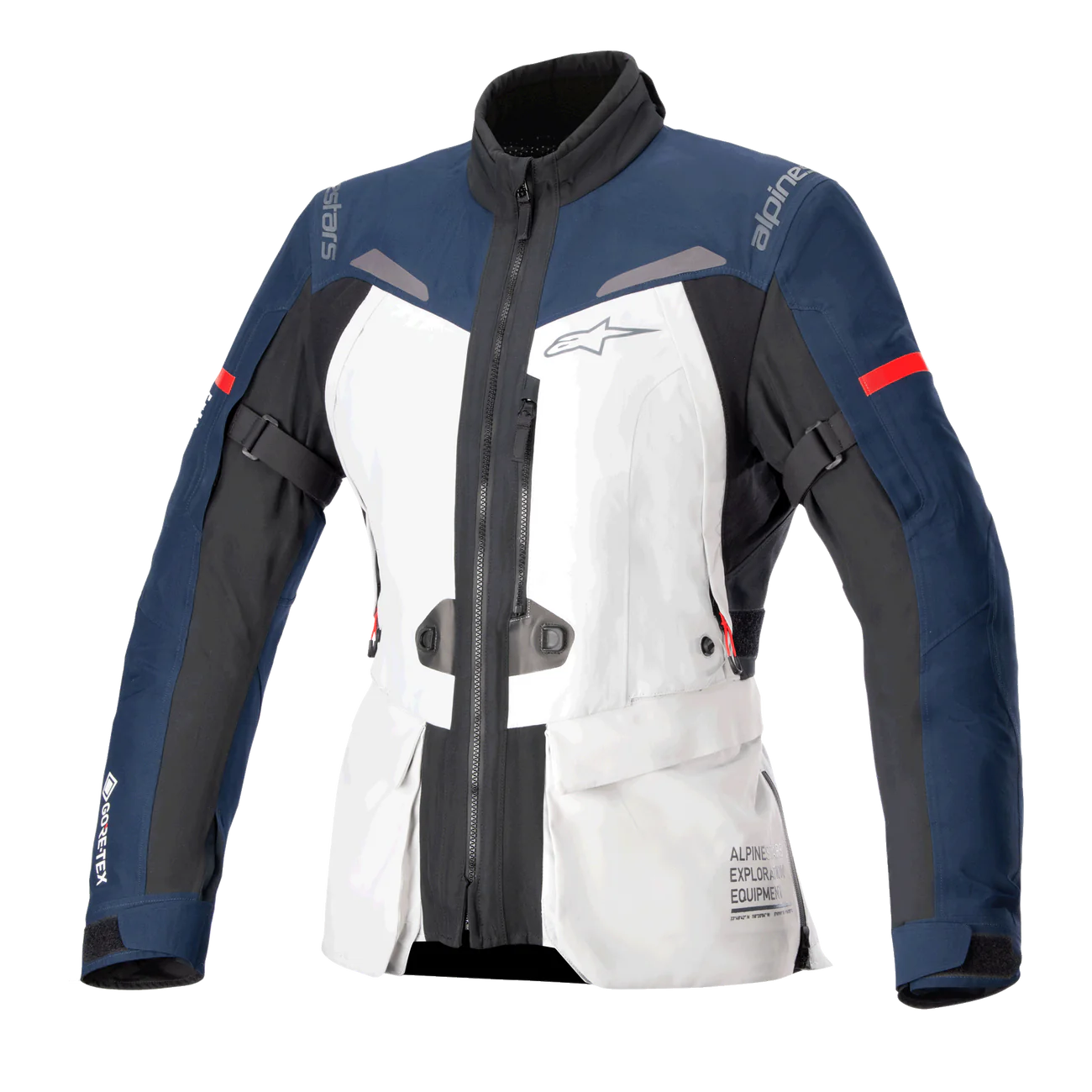 Alpinestars St7 2L Gore-Tex Women Jacket - Ice Gray/Dark Blue/Black