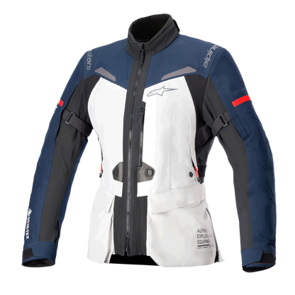 Alpinestars St7 2L Gore-Tex Women Jacket - Ice Gray/Dark Blue/Black