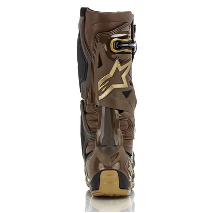 ALPINESTARS TECH 10 (MY20) Dark Brown Kangaroo Gold