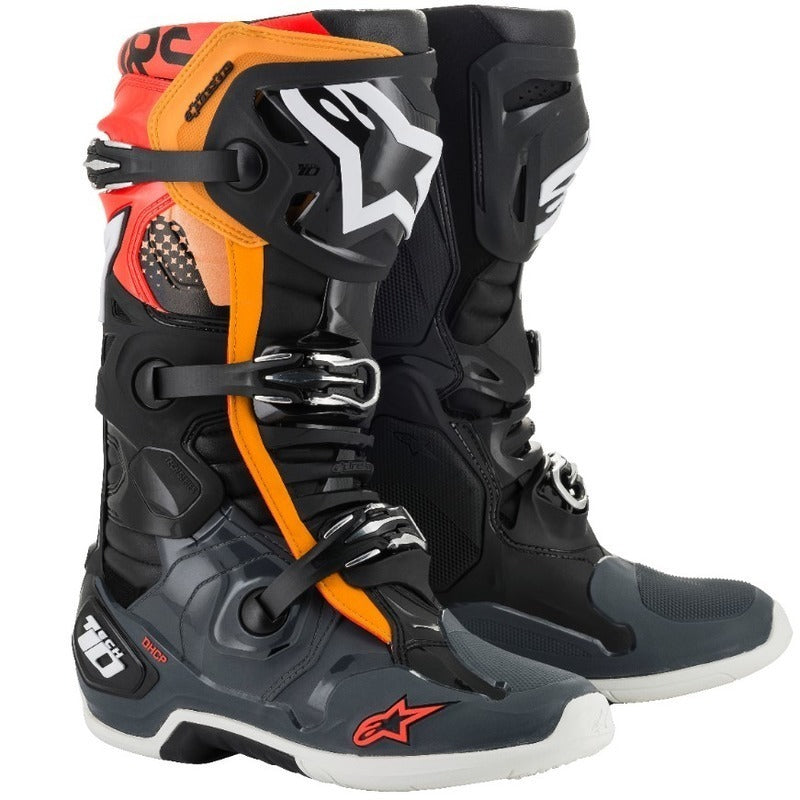 ALPINESTARS TECH 10 (MY20) Black Gray Orange Fluro