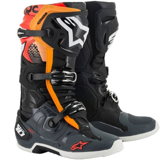 ALPINESTARS TECH 10 (MY20) Black Gray Orange Fluro