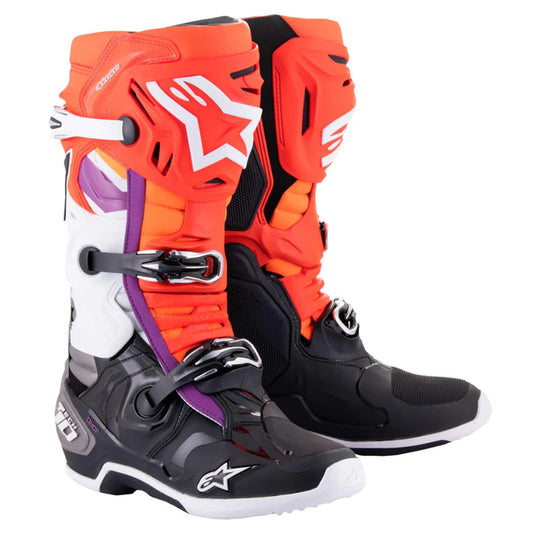 ALPINESTARS TECH 10 (MY20) Black Gray Orange Fluro White