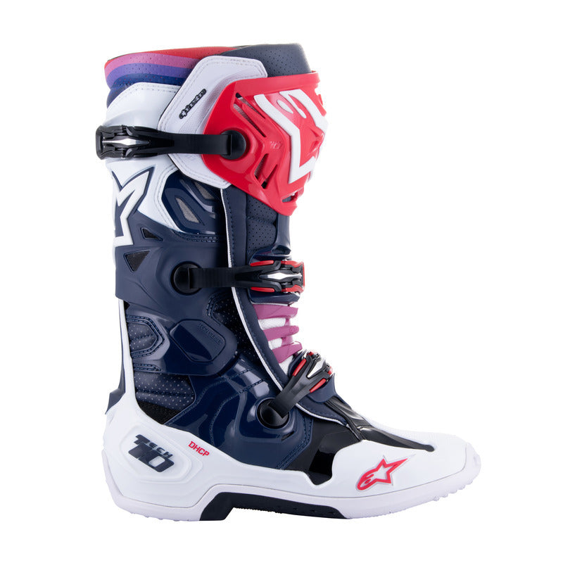 ALPINESTARS TECH 10 SUPERVENTED Night Navy White Rainbow