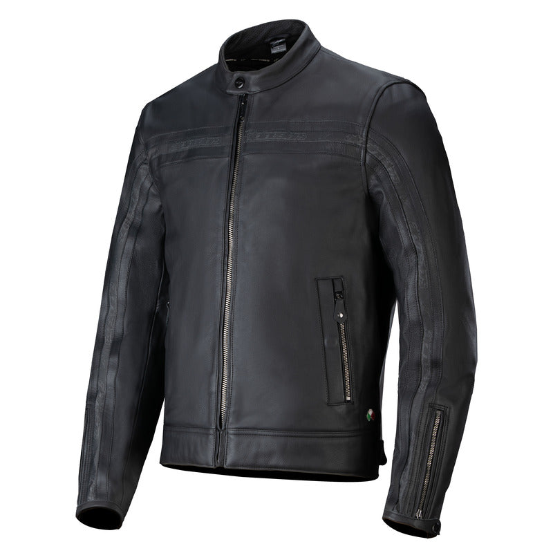 Alpinestars Dyno Leather Jacket Black