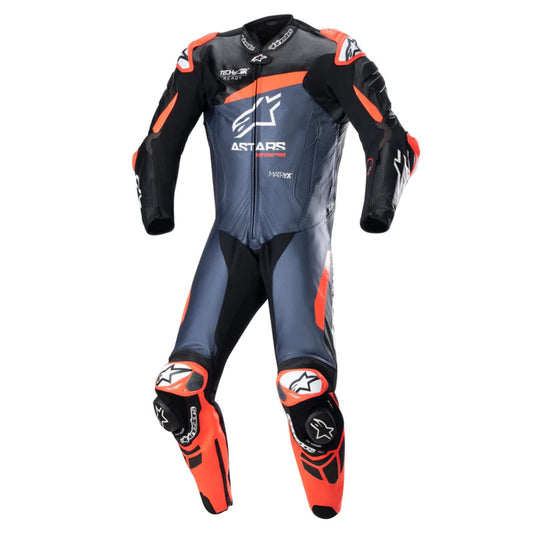 Alpinestars GP Plus V4 Chaser 1PCE Suit BLACK/RED/FLURO/DARK BLUE