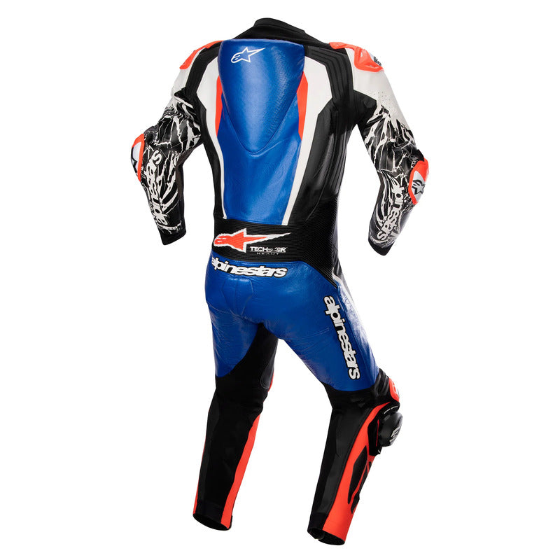 Alpinestars Racing Absolute V2 1 PC SUIT METBLUE/BLACK/WHITE/RED/FLURO