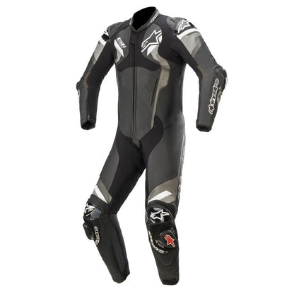 Alpinestars Atem V4 Leather 1PC Suit BLACK/GRAY/WHITE