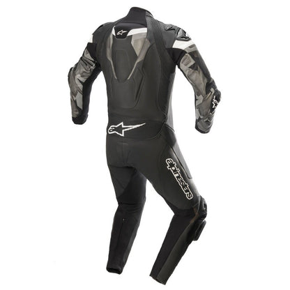 Alpinestars Atem V4 Leather 1PC Suit BLACK/GRAY/WHITE