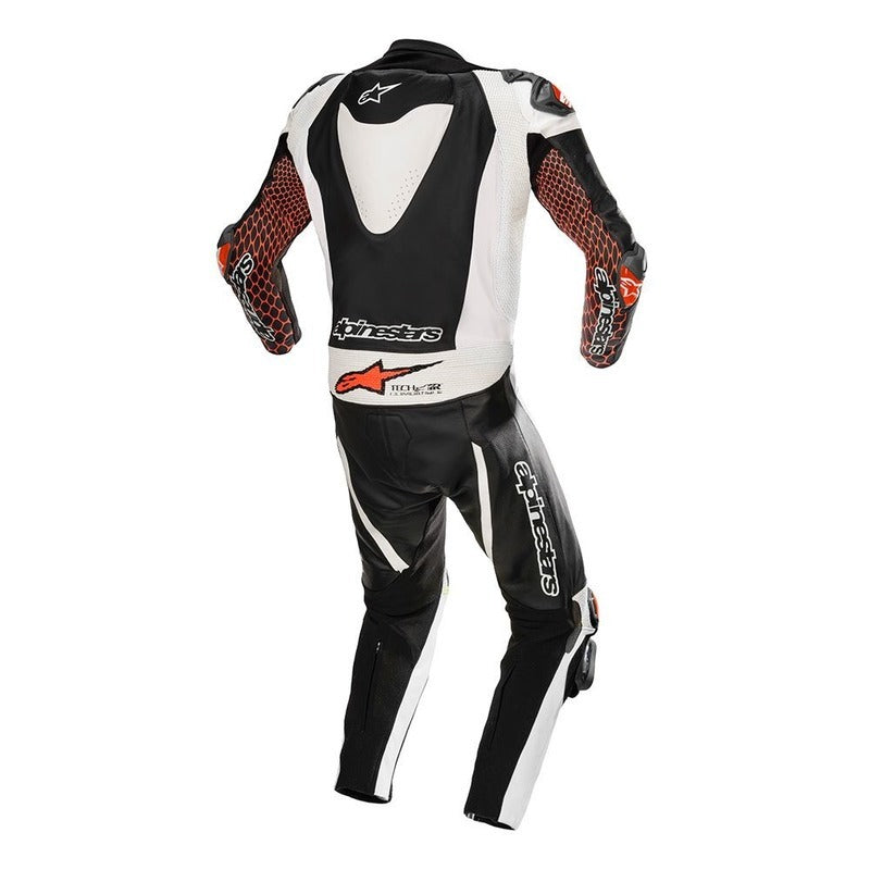 Alpinestars GP Tech V3 Tech Air 1PCE Suit BLACK/WHITE/SILVER