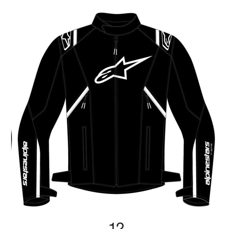 Alpinestars T-SPS V2 WP Jacket Black White