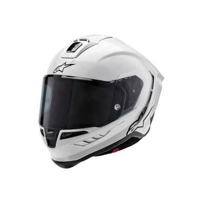 Alpinestars SUPERTECH SR10 SOLID HELMET ECE 22.06 White Gloss/Matt Black