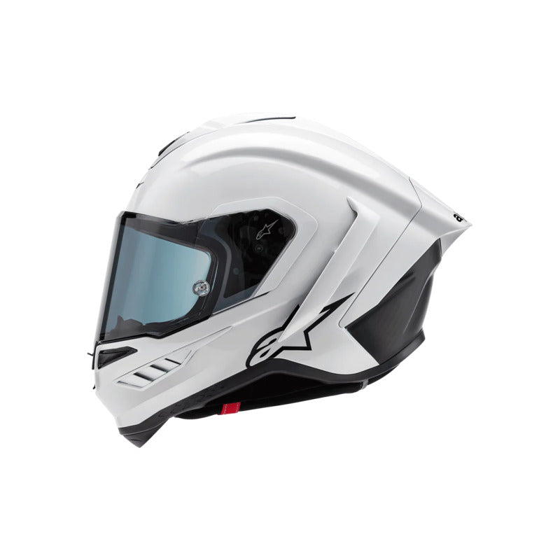 Alpinestars SUPERTECH SR10 SOLID HELMET ECE 22.06 White Gloss/Matt Black