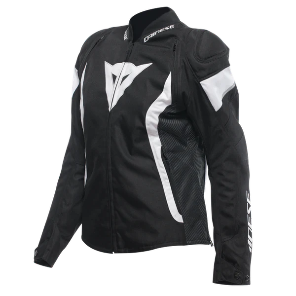 Dainese Avro 5 Tex Women Jacket - Black/White/Black