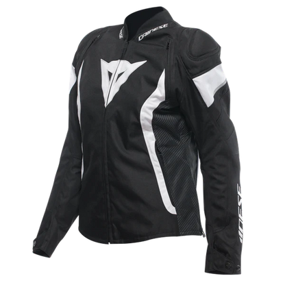 Dainese Avro 5 Tex Women Jacket - Black/White/Black