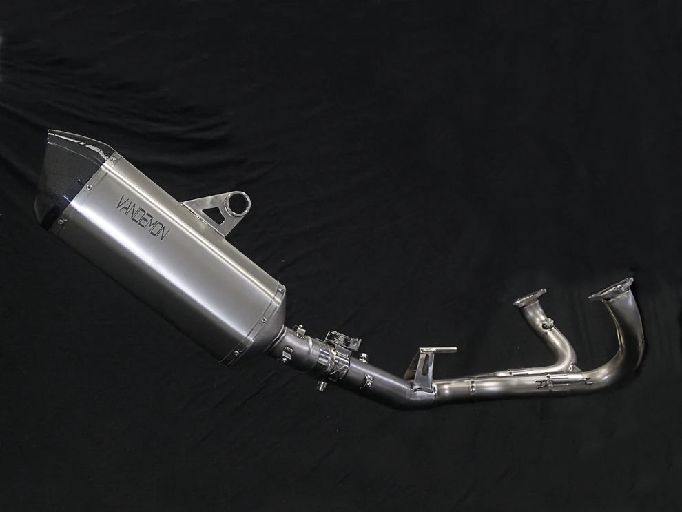 Vandemon - BMW R1250GS and Adventure Titanium Exhaust System with OEM Valve Function