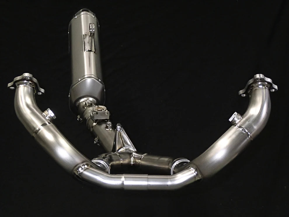 Vandemon - BMW R1250GS and Adventure Titanium Exhaust System with OEM Valve Function