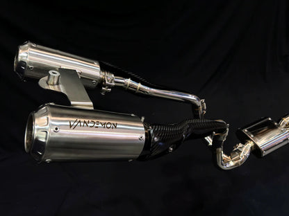 Vandemon - CFMOTO 450SR Stainless Steel High Mount Exhaust System