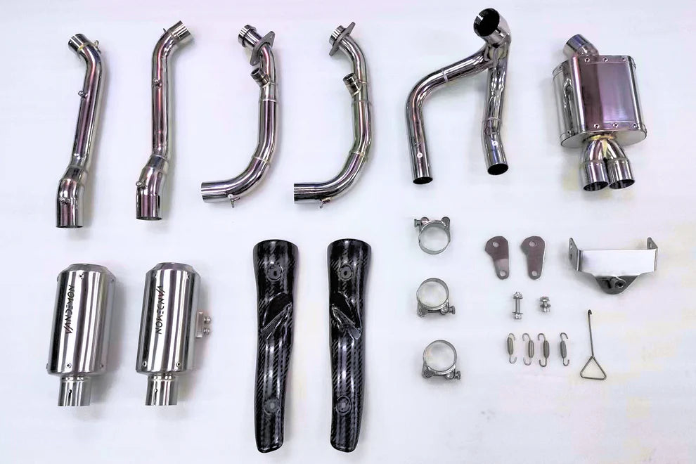 Vandemon - CFMOTO 450SR Stainless Steel High Mount Exhaust System