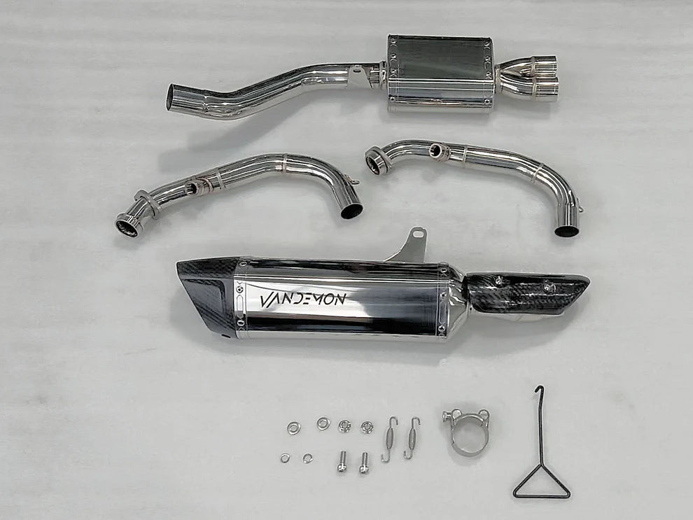 Vandemon - CFMOTO 450NK Stainless Steel Side Mount Exhaust System