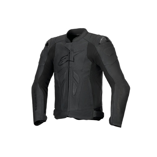 Alpinestars DUSK AIRFLOW LEATHER JACKET BLACK/BLACK