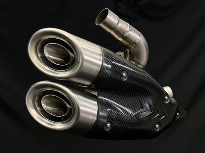 Vandemon - Ducati X Diavel & Diavel S 1260 Bimodal Stealth Titanium Slip-On 2016 -2022