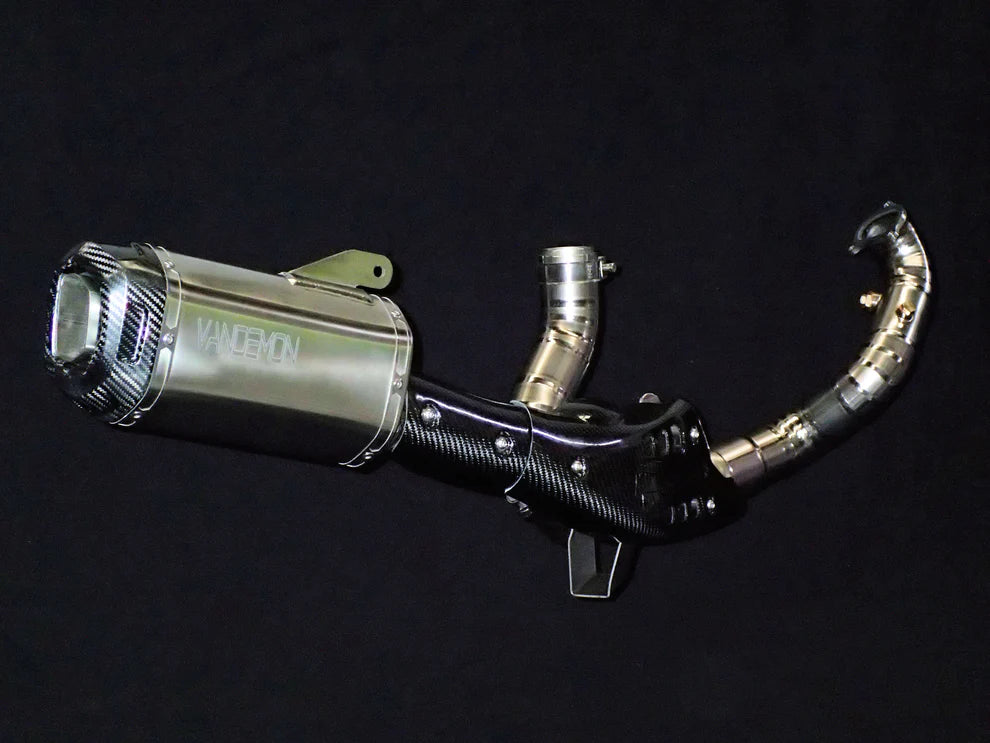 Vandemon - Ducati Multistrada 1200-1260 Titanium Exhaust System with OEM Exhaust Valve Function