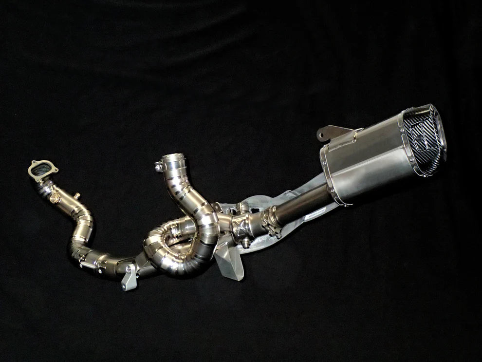 Vandemon - Ducati Multistrada 1200-1260 Titanium Exhaust System with OEM Exhaust Valve Function