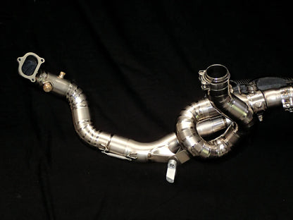 Vandemon - Ducati Multistrada 1200-1260 Titanium Exhaust System with OEM Exhaust Valve Function