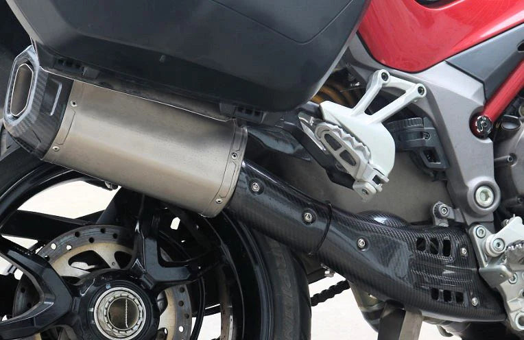 Vandemon - Ducati Multistrada 1200-1260 Titanium Exhaust System with OEM Exhaust Valve Function